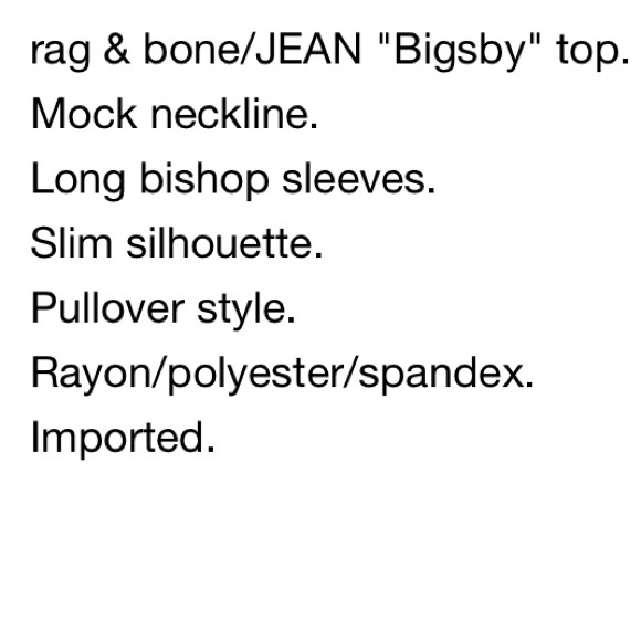 Rag & Bone Gray Top - Picture 8 of 8